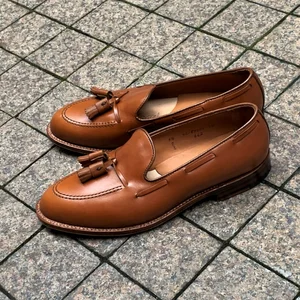【メル18292】ALDEN7140SHIPS別注 本日のみ値下げオールデン7140SHIPS別注ローファー コードバン